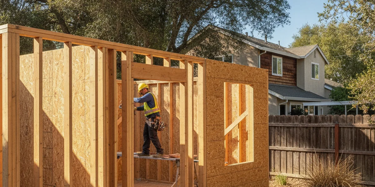 Detached ADU Construction in Los Gatos, CA